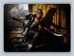 MTG - Locke Cole Art Card - 15 - Art Series: FINAL FANTASY - NM - Image 1