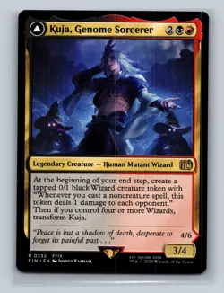 MTG - Kuja, Genome Sorcerer - 232 - FINAL FANTASY - Rare - NM - Image 1