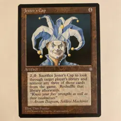 MTG Jesters Cap Magic: The Gathering Rare English Trading - Image 1