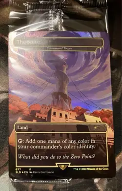 MTG Command Tower FOIL SLD English Full Art - Image 1
