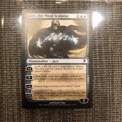 MTG Jace the Mind Sculptor WWK Holo Condition Issues - Image 1