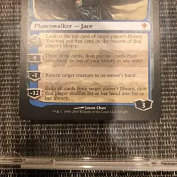 MTG Jace the Mind Sculptor WWK Holo Condition Issues - Image 3