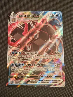 2019-2023 Pokemon SWSH Black Star Promos Blastoise VMax #SWSH103 - Image 1