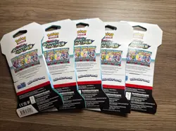NEW Pokemon TCG: Journey Together SCARLET & VIOLET 5 Pack Bundle Sleeved Booster - Image 5