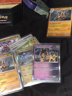 OPEN WITH HOLOS AND BULK Pokemon TCG Tyranitar V Tin Card Game - Image 2