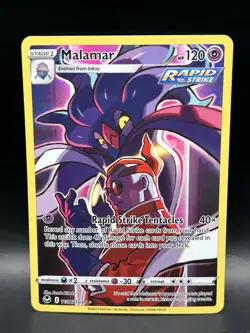 Malamar TG06/TG30 - Pokemon Silver Tempest Trainer Gallery Card - NM - Image 1