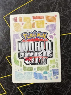 Fighting Energy WCS 2010 World Championships Pokemon Card HGSS Sudowoodo - Image 2