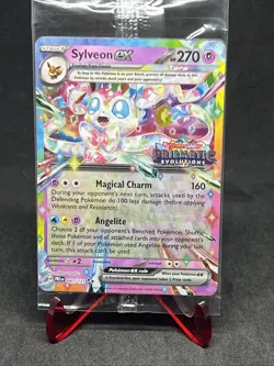 Sylveon ex - (Prismatic Evolutions Stamp) Cards & Products Holo Promo 041/131 NM - Image 1