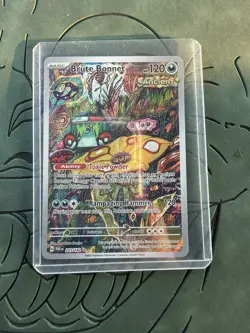 Pokemon Brute Bonnet 123/182 SV04 Paradox Rift Rare Full Art Holo Card TCG - Image 1
