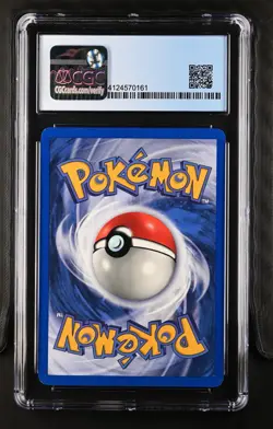 CGC 9 Pokemon Gyarados Base Set 6/102 Holo 1999 Unlimited Wizards Card psa - Image 2