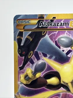 Pokemon TCG Alakazam EX Holo Ultra Rare 2016, 125/124 Card - Image 5