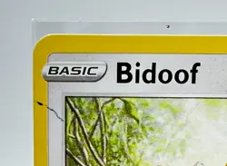Pokemon Card Crown Zenith Bidoof 111/159 Print Error Fiber - Image 2