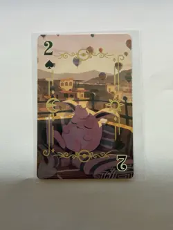 Pokemon 151 Art Rare Playing Cards Poker 2 Spade Wigglytuff - Image 1