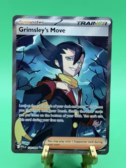 Pokemon Card - Grimsley's Move 120/094 Phantasmal Flames Ultra Rare Near Mint - Image 1