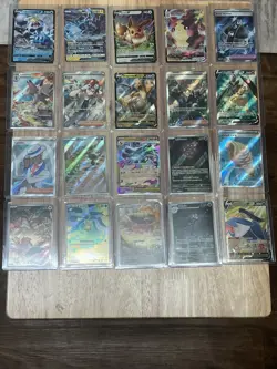 Pokemon Card full art Lot 20 Cards - Image 2