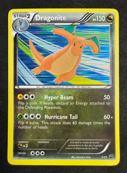 Dragonite Holo Dragon Vault 5/20 Pokemon Card EX/LP - Image 1