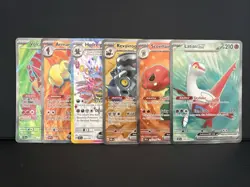 Pokemon ex Lot 6 Cards Hydreigon ex Latias ex Revavroom Armarouge NM - Image 1