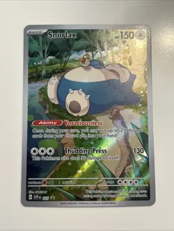 Snorlax 051 Sv: Scarlet & Violet Promo Cards Holo - Image 1