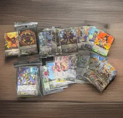 Cardfight!! Vanguard TCG Bundle Lot Card Holo Rares Promo Brilliant strike - Image 1