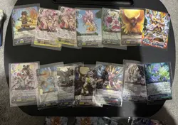 Cardfight!! Vanguard TCG Bundle Lot Card Holo Rares Promo Brilliant strike - Image 4