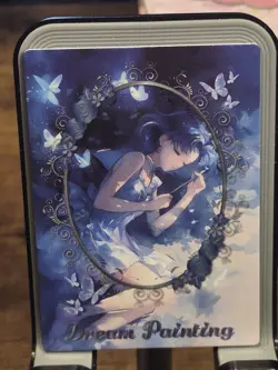 Sparkling Moon Sailor Moon Card Anime TCG QR QR-01 BOX HIT Sailor Mercury - Image 1