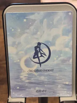Sparkling Moon Sailor Moon Card Anime TCG QR QR-01 BOX HIT Sailor Mercury - Image 2