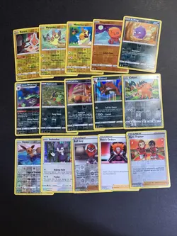 POKEMON - SHINING FATES - COMPLETE REVERSE HOLO Full Set Card Lot 50 Cards MINT - Image 3