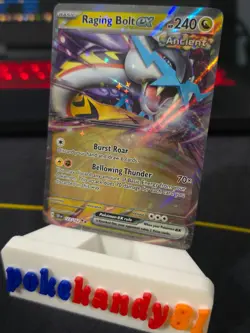 Raging Bolt EX #123 - Temporal Forces - Very Clean Card!! - Image 1