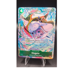 Bandai One Piece CCG Megalo EB04-018 Rare Holo Character Card - Image 1