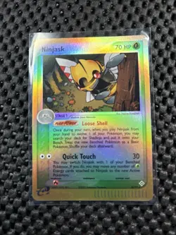 Ninjask 18/97 Dragon Rev. Holo. All My Cards Listed, All Are Insp, & Cleaned. - Image 1