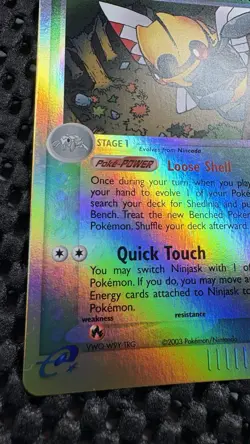 Ninjask 18/97 Dragon Rev. Holo. All My Cards Listed, All Are Insp, & Cleaned. - Image 5