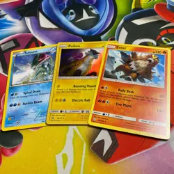POKEMON TCG! SUICUNE ENTEI RAIKOU LEGENDARY DOG 3 CARD SET - NM - Image 1
