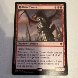 Wizards of the Coast MTG Hellkite Tyrant C16 Mythic 128 Red 6/5 - Image 2