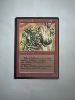 VINTAGE ~ MTG ⭐⭐GOBLIN WIZARD⭐⭐MAGIC the Gathering ~1994 - Image 3