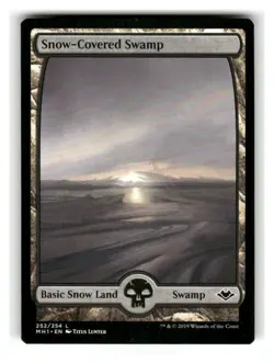 Snow-Covered Swamp 252 Near Mint Modern Horizons - Image 2