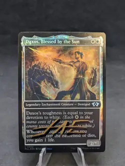 Daxos, Blessed by the Sun |MTG Magic MoM: Multiverse Legends| Artist Signed | LP - Image 1