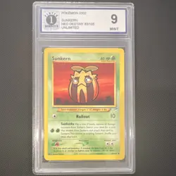 Pokemon Sunkern Neo Destiny 83/105 Player One Services 9 Unlimited 2002 English - Image 1