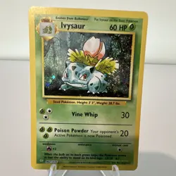 Pokemon Ivysaur 002/034 Trading Card Game Classic Holo Classic Collection NM - Image 1