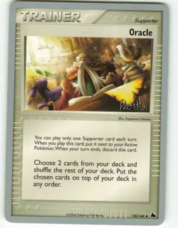 Oracle - World Championships 2004 - 138/144 Skyridge - Pokemon TCG - Image 1
