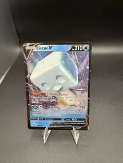 Eiscue V 055/192 Rebel Clash Ultra Rare Holo Pokemon TCG Card NM - Image 1