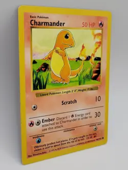 Charmander 46/102 Base Set 1999 WOTC Pokemon Card LP Vintage - Image 5