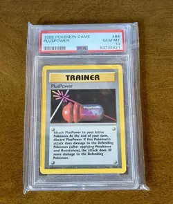 5 PSA Base Set Pokemon Cards - Professor Oak/Item Finder/Lass/Super Potion/ Plus - Image 4