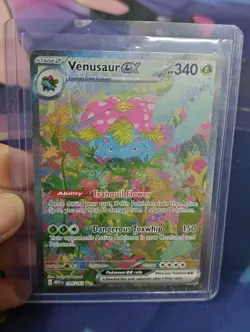 Venusaur ex SIR – Pokemon 151 – Full Art Secret Rare – Near Mint - Image 1