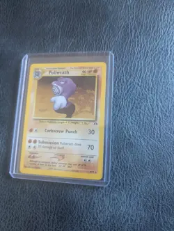 2001 Poliwrath 9/75 Neo Discovery Holo-NM VINTAGE Pokemon TCG - Image 3