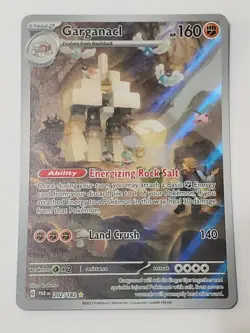 Garganacl 202/182 Illustration Rare Paradox Rift Pokemon TCG - Image 1