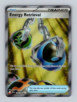Pokemon TCG - ME04: Chaos Rising (CRI) Energy Retrieval - 108/086 - Image 1