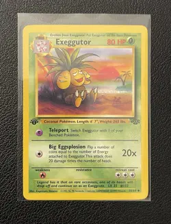 Exeggutor 35/64 1st Edition Pokemon Jungle Set Uncommon 1999 NM - Image 1