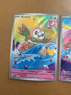 Pokemon First Partner Promo Holo Lot Popplio Litten Rowlet 43-45 Mint - Image 2