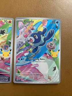 Pokemon First Partner Promo Holo Lot Popplio Litten Rowlet 43-45 Mint - Image 4