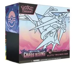 Pokemon Center Chaos Rising Elite Trainer Box ETB PRESALE - Image 1